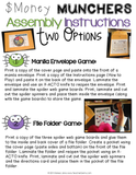 Money Games Math Centers - Coin Identification, Values, and Adding