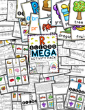 R Blends MEGA Activity Pack - br, cr, dr, fr, gr, pr, tr