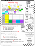 Reading Passages | Read and Graph | Silly Set 2
