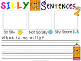 Silly Sentences Writing Center 2