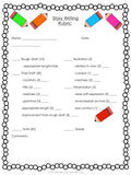 Writing Rubrics - Set of 3