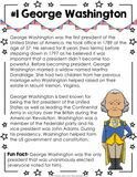 United States Presidents Booklet & Fact Cards Bundle