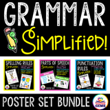 Grammar Simplified Poster Set
