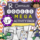 R Controlled Vowels: UR Mega Activity Pack
