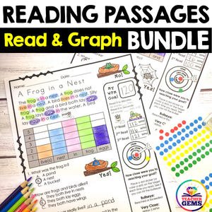 Reading Passages - Read and Graph Bundle