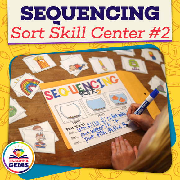 Sequencing Sort Writing Center 2nd Edition