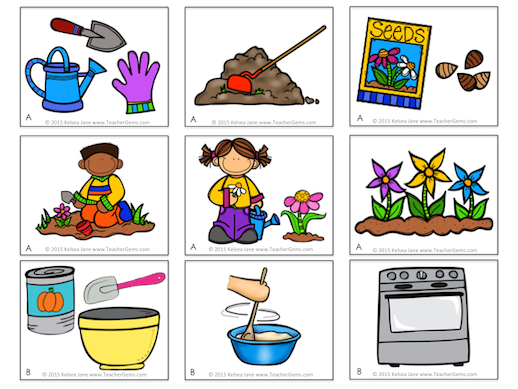 Sequencing Sort Writing Center Intermediate – Teacher Gems