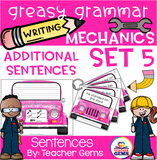 Greasy Grammar Writing Mechanics Set 5 Sentences