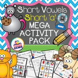 Short A Vowel MEGA Activity Pack