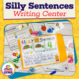 Silly Sentences Writing Center