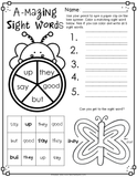 Spring Writing and Word Work