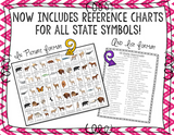 State Symbols Flip Book and Interactive Notebook